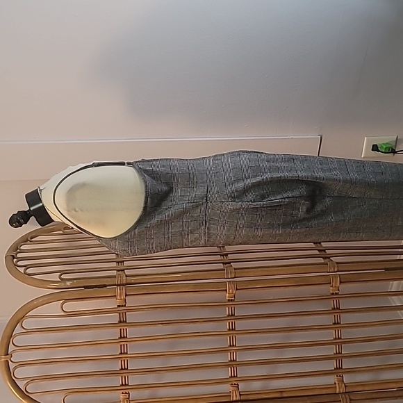 Wild Fable black and white checkered plaid jumpsuit romper wide leg XXL - Picture 9 of 14